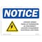 Signmission OSHA Sign, 7" H, Rigid Plastic, Customer Owned Parallel Generation Sign With Symbol, Landscape OS-NS-P-710-L-10864 - alternate 1
